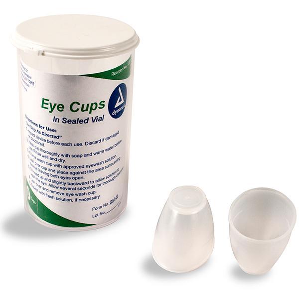 Dynarex Eye Cups in a Sealed Vial (300/Case)