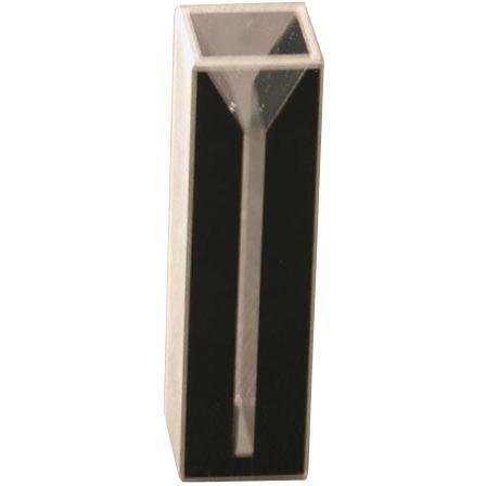 Unico Black 0.5 ml Glass Cuvette