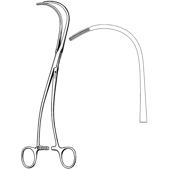 Sklar Cardiovascular DeBakey-Semb Atraumatic Forceps