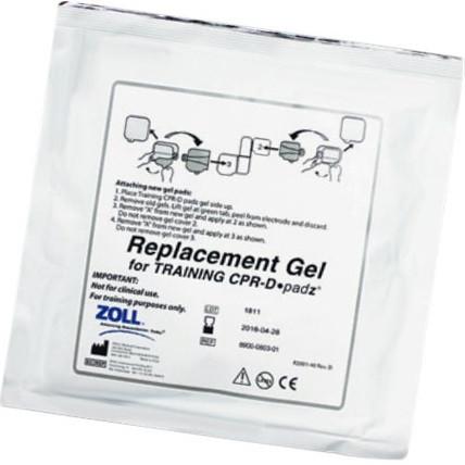 Zoll Replacement Adhesive Gel for CPR-D Padz Training Electrodes (5 Pairs)