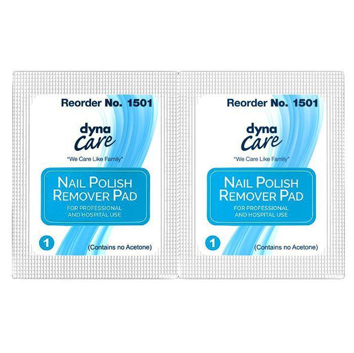 Dynarex Nail Polish Remover Pads (1000/Case)