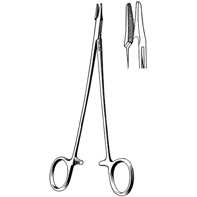 Sklar Cardiovascular Lemmon Vascular Needle Holder