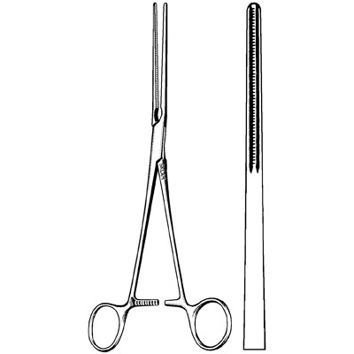 Sklar Glover Patent Ductus Forceps