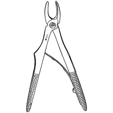 Sklar Dental Childrens Extracting Forceps #F