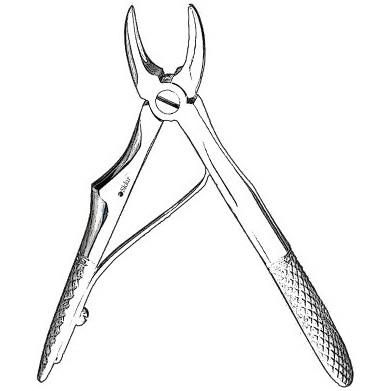 Sklar Childrens Extracting Forceps #E