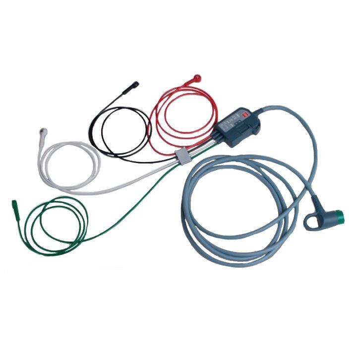 Physio-Control 12-Lead ECG Trunk Cable with 4-Wire Limb Lead