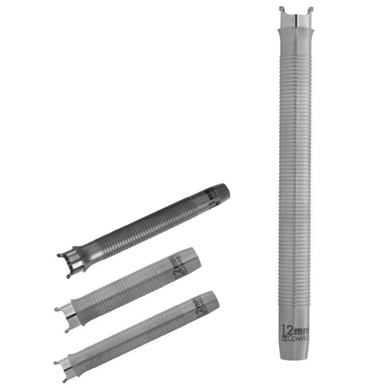 ConMed OnePort Reusable Ribbed Titanium Cannula