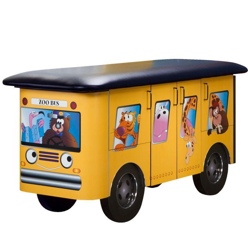 Clinton Zoo Bus with Jungle Friends