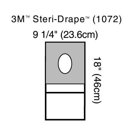 3M Steri-Drape OB/GYN Aperture Pouch Drape (10/Box)