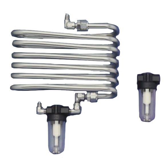Allied Healthcare PCS-414 Medical Air Compressor - Cooling Coil and Condensation Trap