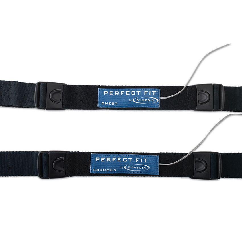 Dymedix PerfectFit Effort Belt Chest and Abdomen Sensor Kit - Adult