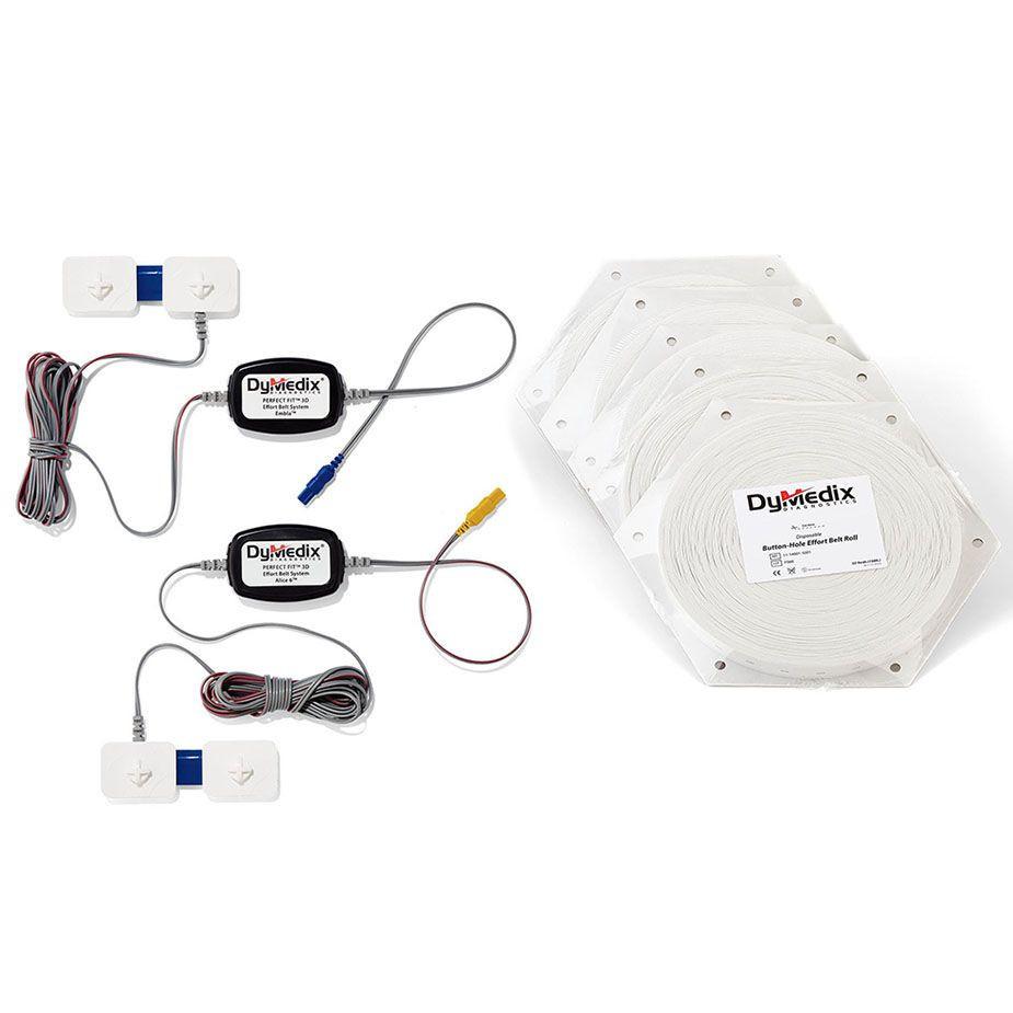 Dymedix PerfectFit 3D Effort Belt Sensor Kit - Alice 6 (Keyhole)