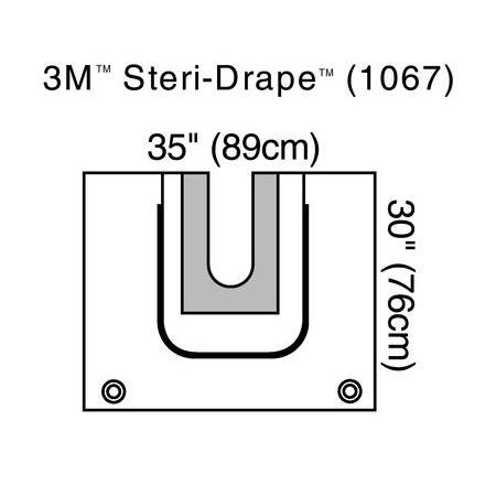 3M Steri-Drape Orthopedic U-Pouch (5/Box)