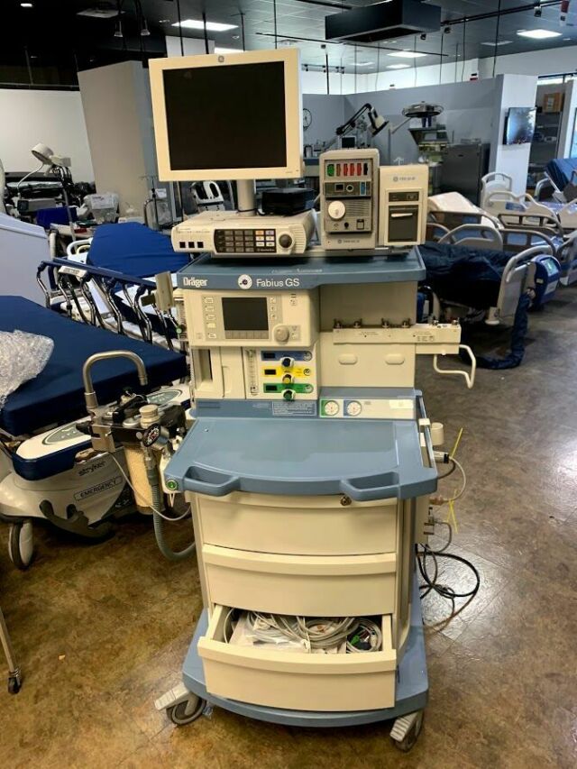 DRAEGER Fabius GS Anesthesia Machine