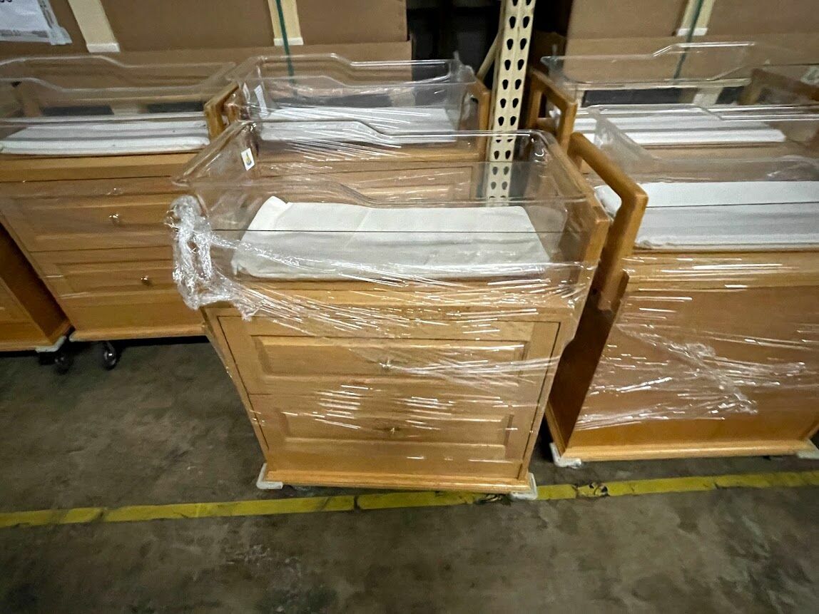 Wooden Bassinet Crib