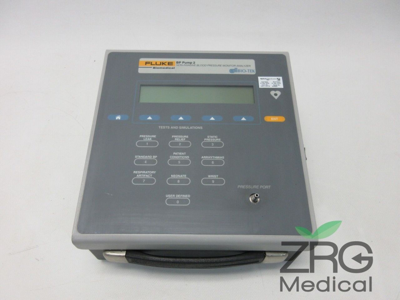 FLUKE BP Pump 2 Simulator