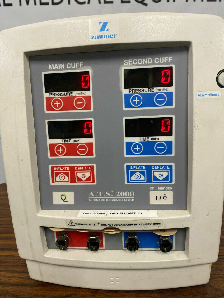 ZIMMER BIOMET ATS 2000 Tourniquet System