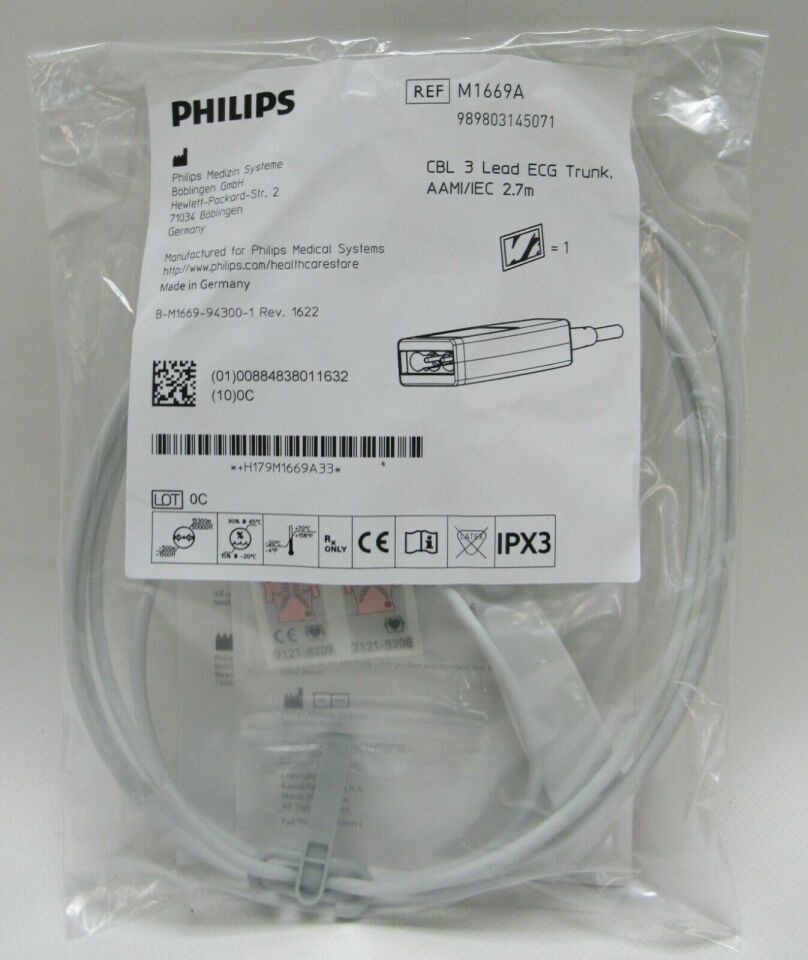 PHILIPS M1669A ECG cable