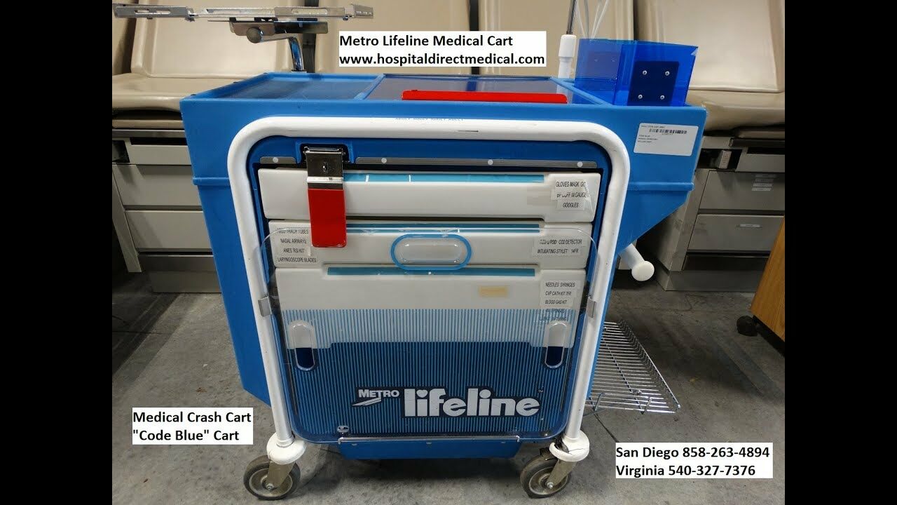 METRO Lifeline Emergency Cart