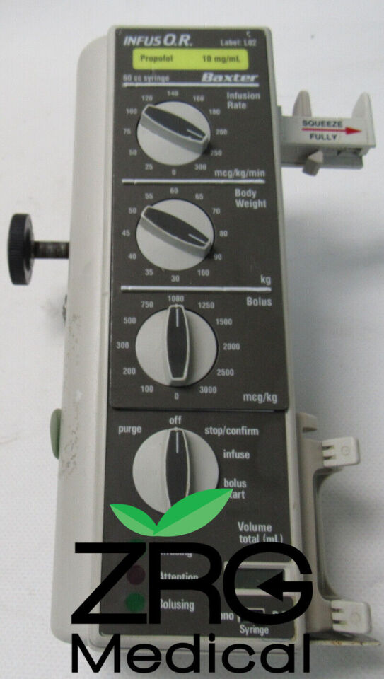 BAXTER Infus O.R Pump IV Infusion